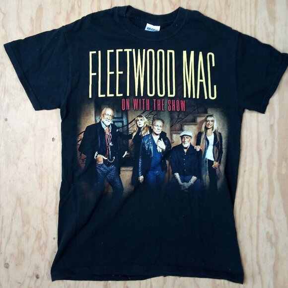 Fleetwood Mac On With The Show 2014 Tour T-Shirt - Picture 2 of 5